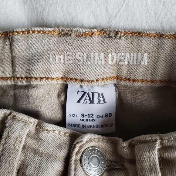 Zara slim jeans 9-12m - Picture 3 of 3